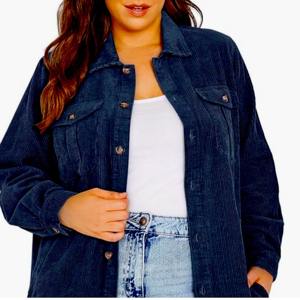 Eytino boyfriend jacket sz 2x
NWOT